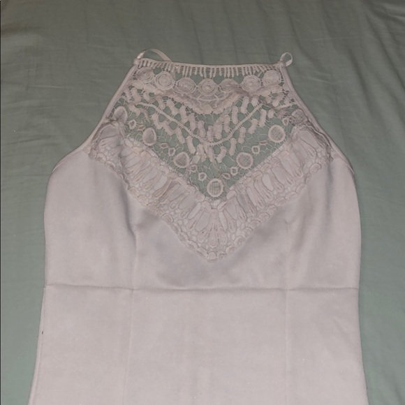 Short white bodycon dress - Picture 2 of 3